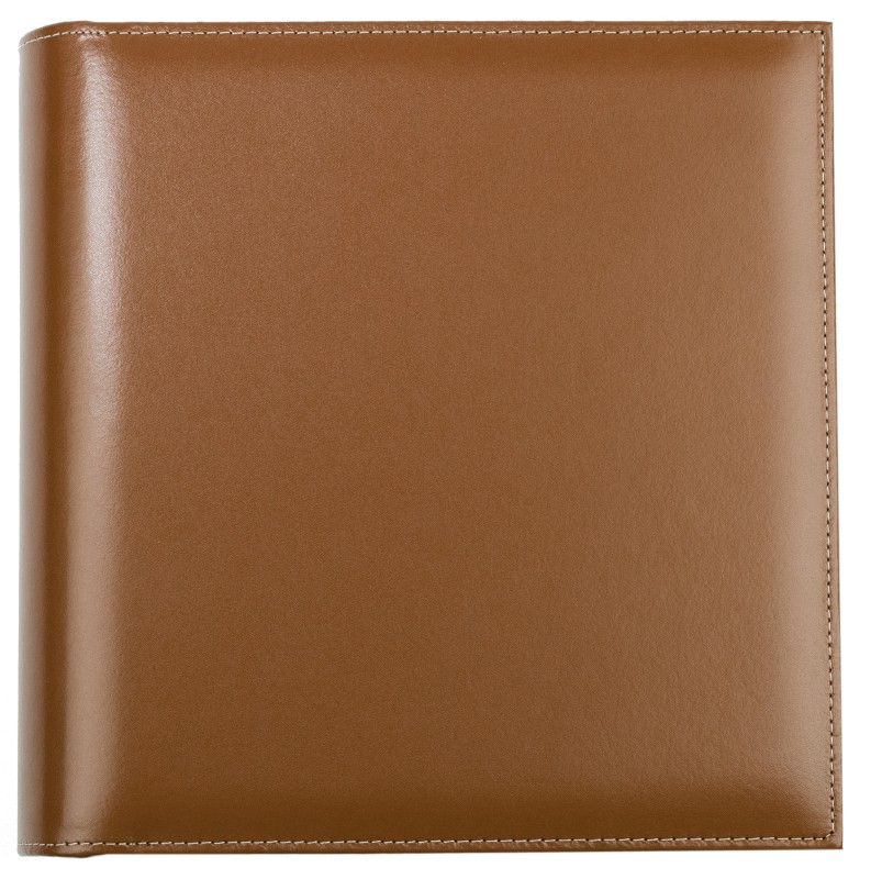 Ordner DIN A5 | Echtleder | CAMBRIDGE hellbraun